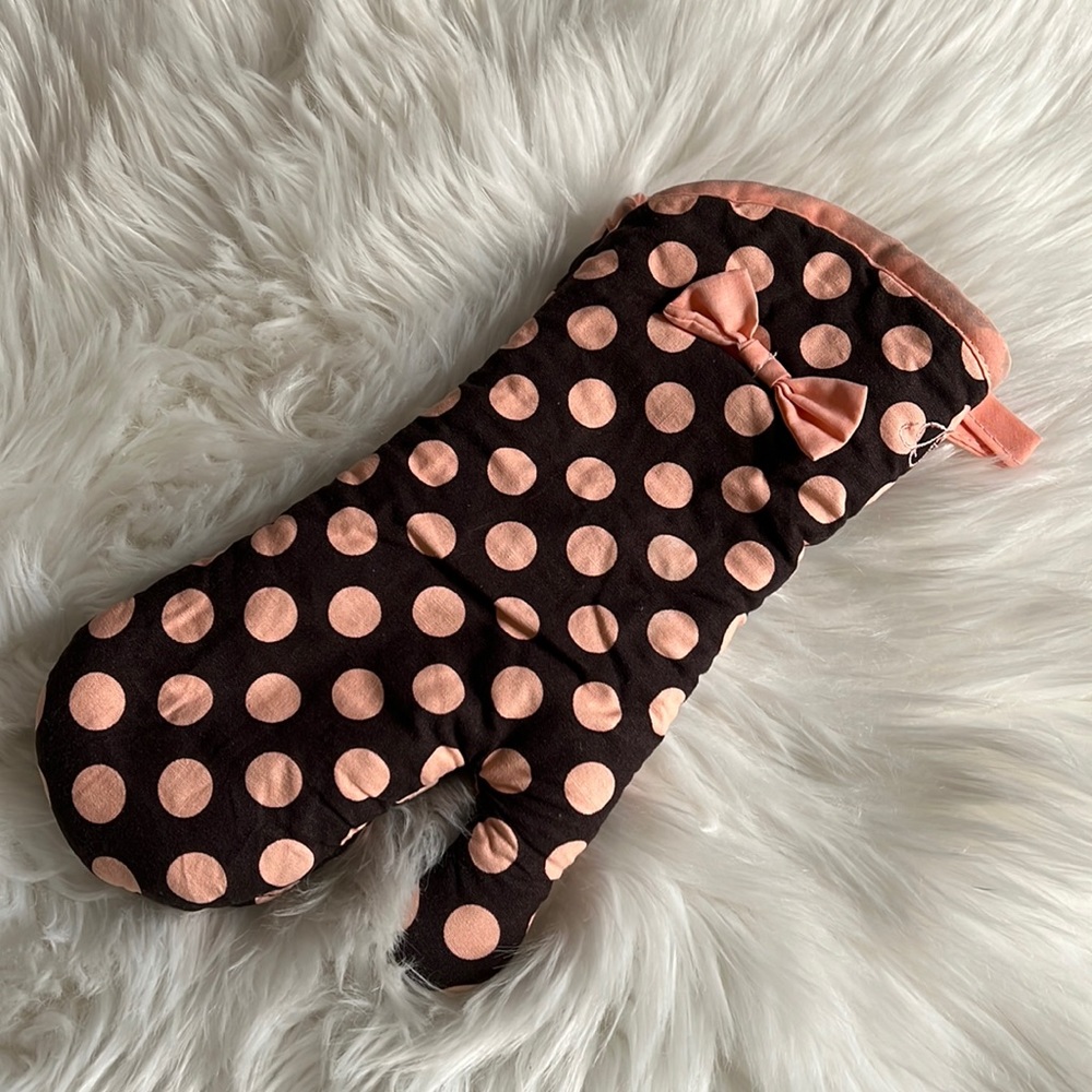 Jessie Steele 100% Cotton Polka Dot Oven Mitt